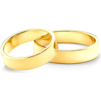 Image 1 of SAVICKI Сватбени халки: злато, плоски. 5 мм