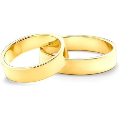 SAVICKI Сватбени халки: злато, плоски. 5 мм