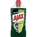 Čistiace prostriedky na podlahy Ajax Boost Charcoal + Lime čistiaci prostriedok na podlahy 1 l