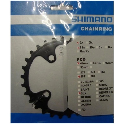 Shimano převodník SLX FC-M7000 2x11 4d 28z