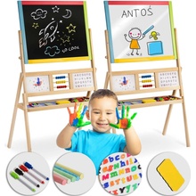 Ricokids veľká magnetická Tabuľa s hodinami viacfarebná