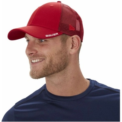 Bauer Bauer New Era Team 9Forty ADJ Senior červená