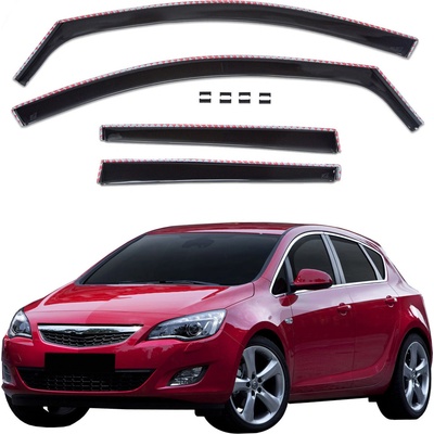 Deflektory Opel Astra J hatchback 2009-2015