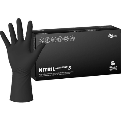 Espeon NITRIL LONGSTAR3 100 ks čierne