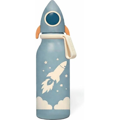 Zazu Dětská termoláhev 400 ml Raketa
