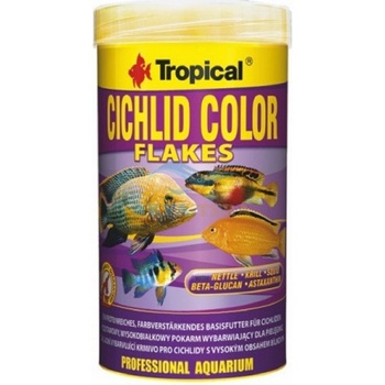 Tropical Cichlid colour flake 250 ml, 50 g