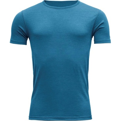 Devold Breeze Merino 150 T-Shirt Man blue melange