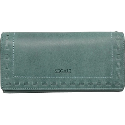 Segali dámska kožená peňaženka SG 7052 zelená