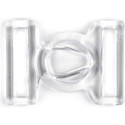 Prima-obchod Plavkové zapínání šíře 16 mm plastové, barva 1 transparent
