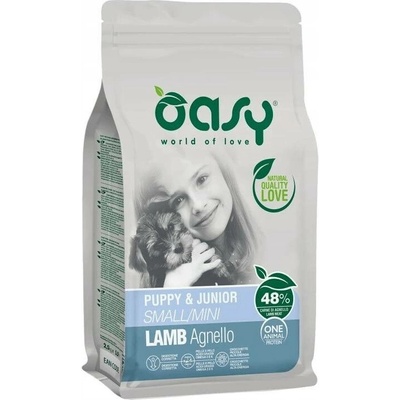 Oasy Protein puppy malé velmi malé jehněčí 2,5 kg