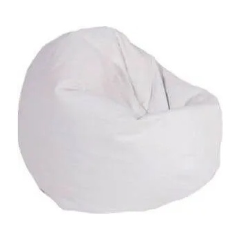 Image 1 of Pufrelax Пуф за деца, 210л. , Relaxo - Panama White, Водоустойчив, Перящ се калъф, Пълнеж от Полистиролни перли