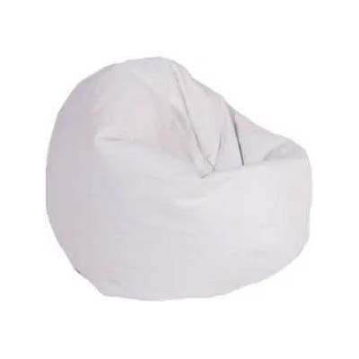 Pufrelax Пуф за деца, 210л. , Relaxo - Panama White, Водоустойчив, Перящ се калъф, Пълнеж от Полистиролни перли