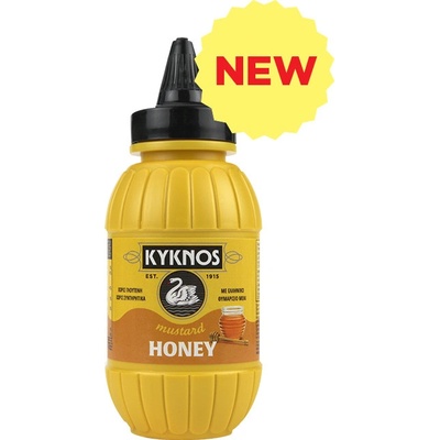 KYKNOS Řecká hořčice S MEDEM 250 g – Zboží Dáma