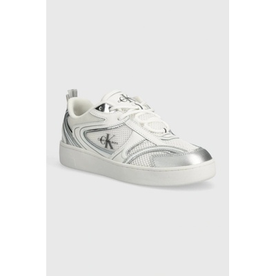 Calvin Klein tenisky Jeans Basket Cupsole Low Mix Ml Mr biela