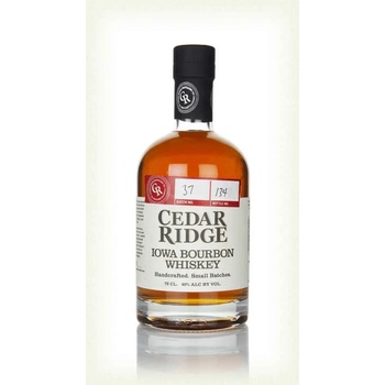 Image 1 of Cedar Ridge Iowa Bourbon - бърбън 700ml 700 ml
