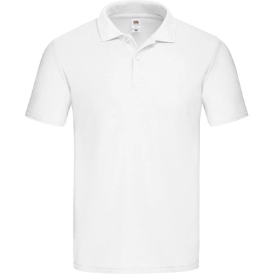 Fruit of the Loom original polo / Мъжка поло тениска с къс ръкав - бяла m (16305000102)