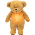 MOONIE Мека играчка Moonie Organic 2.0 - Bear, с нощна лампа и успокояващи звуци, Honey (M-MHO2) - ozone