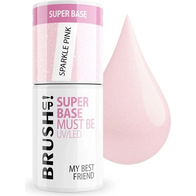 My Best Friend BRUSH UP! Super Base Must Be Sparkle Pink 5 g