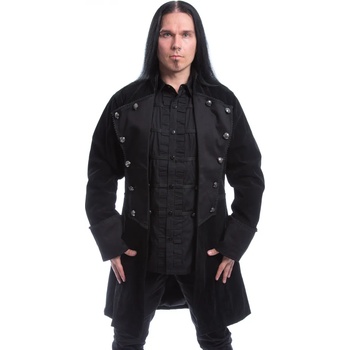 Image 1 of Poizen industries Мъжко палто poizen industries - МОНАРХ - ЧЕРНО КАДИФЕ - poi984