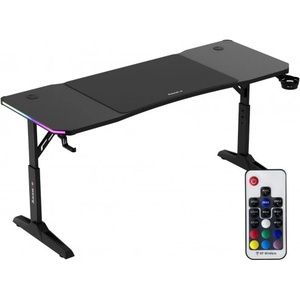 Huzaro Hero 4.6 RGB геймърско бюро черно (HZ-HERO 4.6 RGB BLACK)