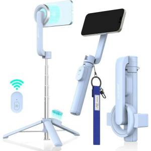Araree Selfie Stick M1 Magfie MagSafe Tripod, синьо (ARA000212)
