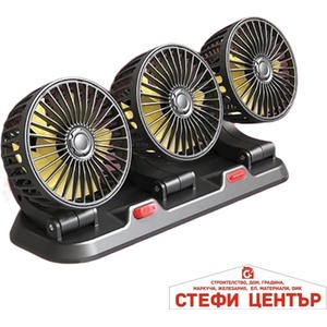 Paolo Вентилатор pg376 Троен 12v - steficenter