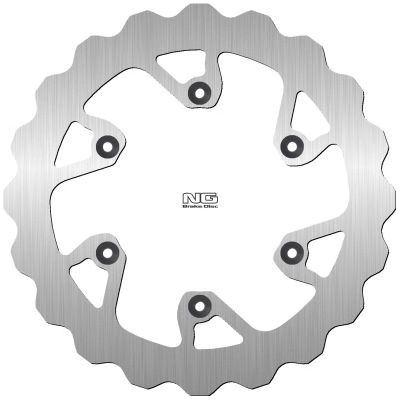 NG brzdový kotouč zadní YAMAHA WR250/450 19-21, YZ125/250/450 18-21 (245X115X4mm) (6X6,5mm) WAVE – Zboží Mobilmania
