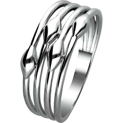 Zlaton Prsten bílé zlato se vzorem 2.15g vel. 48 000933004250