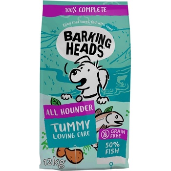 Barking Heads All Hounder Tummy Lovin' Care Fish 12 kg