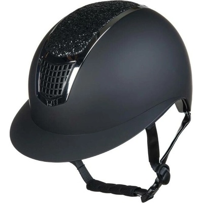 HKM Bezpečnostní helma Glamour Shield black – Zboží Dáma