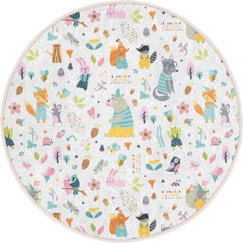 Image 1 of Mila Home Детски килим ø 100 cm Comfort - Mila Home (HKG-HaliRound-Comfort-1269-100x100)