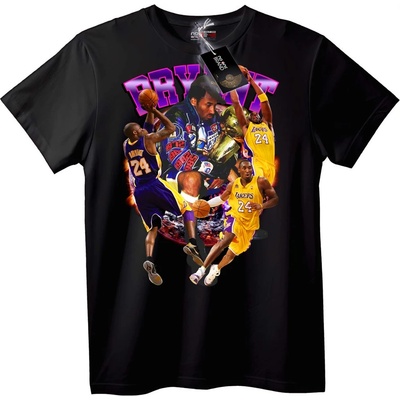 NOONEBRAND Тениска Наследство на Kobe Bryant - M, Black