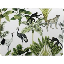 Mars & More 4ks pevné korkové prestieranie Jungle white 30x40x0,4 cm