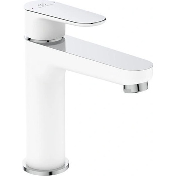 Image 1 of Ideal Standard Tyria смесител за умивалник с изпразнител, бял мат/хром (bc159ho)