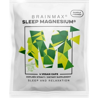 BrainMax Sleep Magnesium 4 kapsule vzorka