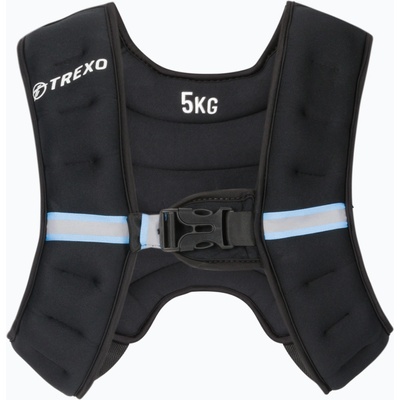 TREXO WV-05 5kg жилетка за тренировка с тежести черна