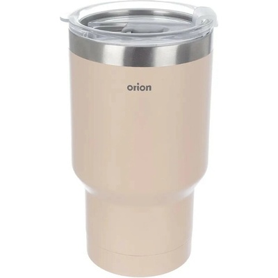 Orion nerezový termohrnček na kávu a čaj béžový 380 ml
