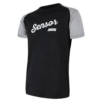 Sensor Merino Active Pt Logo černá/šedá