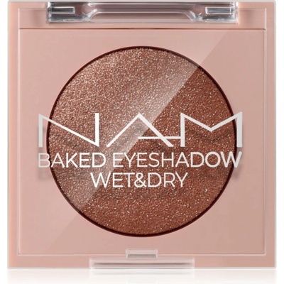 NAM Baked Eyeshadow trblietavé očné tiene 03 Gold Rush 4 g