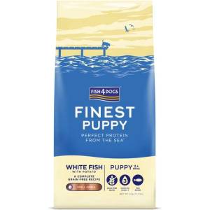 Fish4Dogs finest Бял рибен кученце малък 1, 5 кг