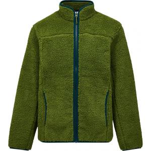 Peak Performance Мъжко поларено яке Peak Performance Solid Pile Jacket Fleece jacket - Mosswood / Ponderosa Pine (005-7162-0212)