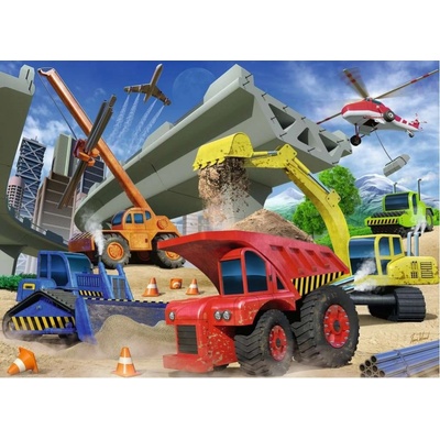 RAVENSBURGER Stavební vozidla 60 dílků