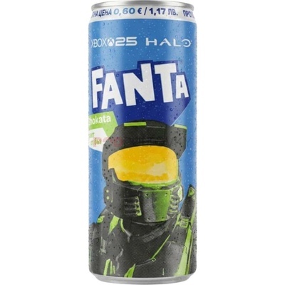 Fanta Shokata nealkoholický nápoj s plnou chutí kombinace citrónu a bezového květu 250 ml