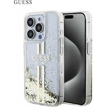 GUESS Кейс GUESS Liquid Glitter за Iphone 15 Pro GUHCP15LLFCSEGT