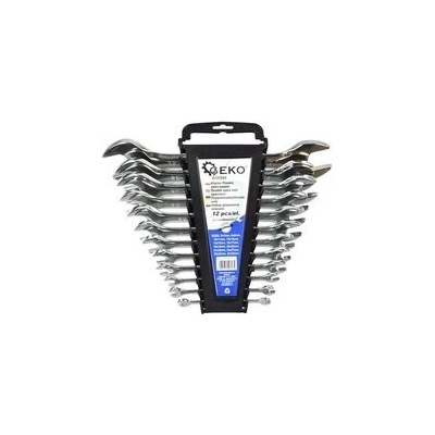 Geko Klíče ploché leštěné sada 12ks 6-32mm G11345