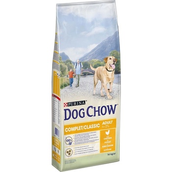 Purina Dog Chow Complet & Classic s kuřetem 14 kg