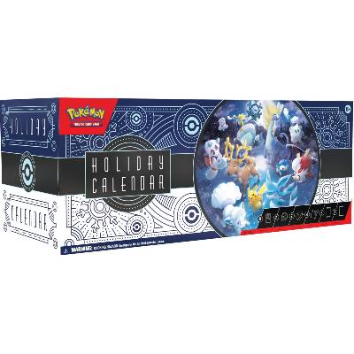 Blackfire Kartová hra Pokémon TCG Adventný 2023 V BALENÍ 5 X BOOSTER (BALÍČEK) + 7 X Mini Balíček (Fun)
