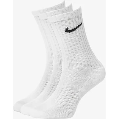 Nike Чорапи 3Ppk Value Cotton Crew дамски Аксесоари Чорапи SX4508-101 Бял 38-42 (SX4508-101)