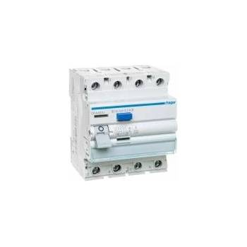 Hager Differential rim switch 4P 63A 0, 3A type A -S CPA463J