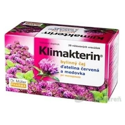 DR.MÜLLER Klimakterin bylinný čaj při menopauze 20 nálevových sáčků